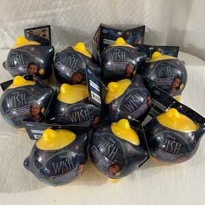 Lot Of 10 Disney WISH Mystery Star Capsules Mini Collectible Plush Sealed